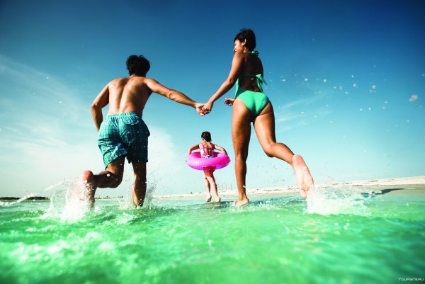 Отдых на пляже