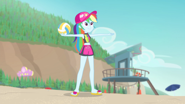 Эквестрия герлз Рейнбоу Дэш в купальнике