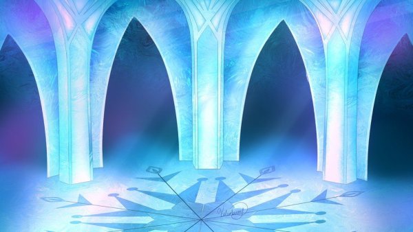 Тронный зал снежной королевы