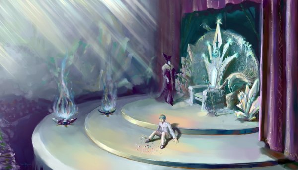 Сценография Снежная Королева