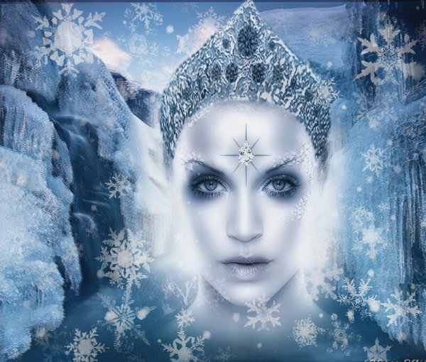 Лицо снежной королевы