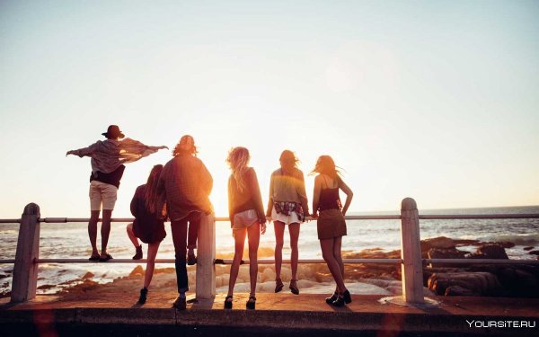 Поездка с друзьями на море