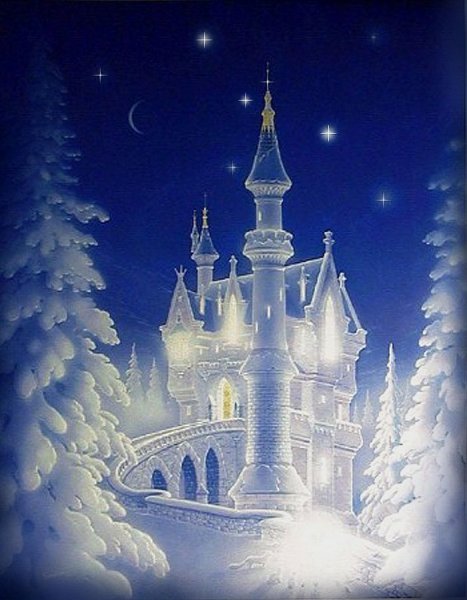 Ледяной замок снежной королевы