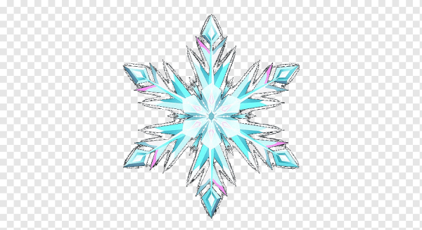 Снежинка Эльзы из холодного сердца