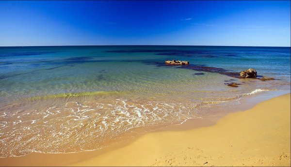 Море песчаный пляж