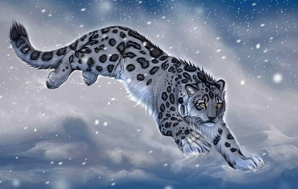 Саблезубый снежный Барс