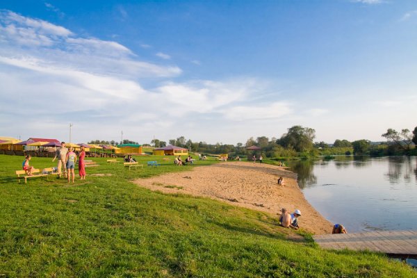 Пляж Солнечная Поляна Звенигород