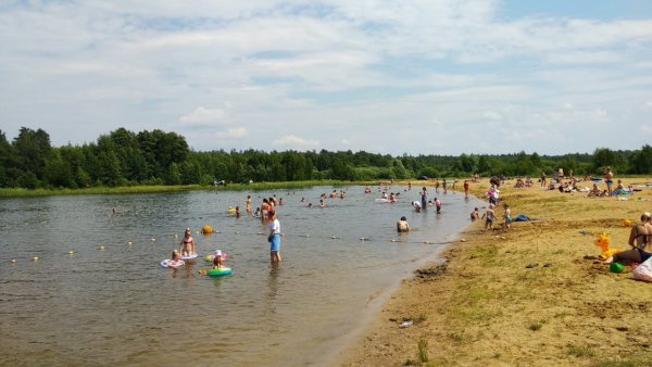 Озеро золотые Пески Орехово-Зуево