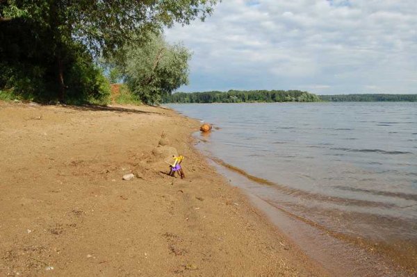 Пляж Лопотово Истринское водохранилище