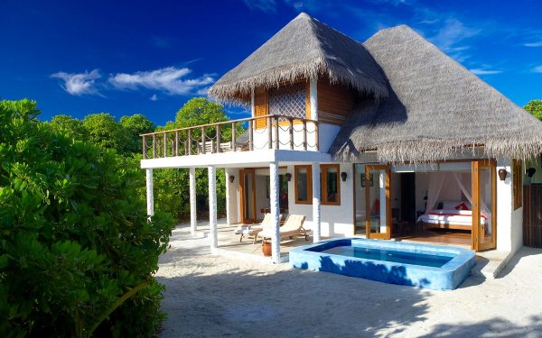 Soneva Fushi Мальдивы виллы