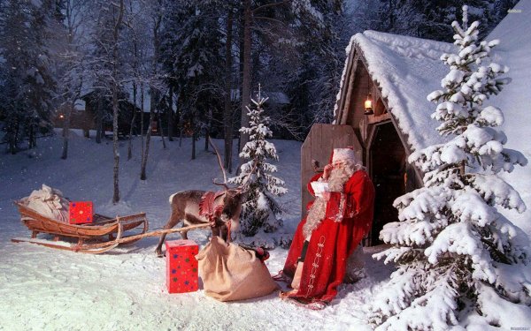 Лапландия Хижина Санта Клауса