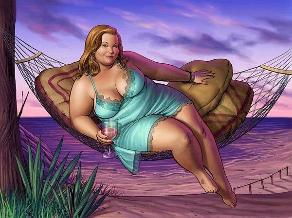 Фэнтези толстушка