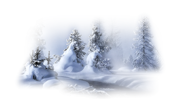 Клипарт зима на прозрачном фоне