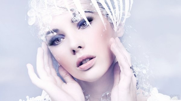 Красивый макияж снежной королевы