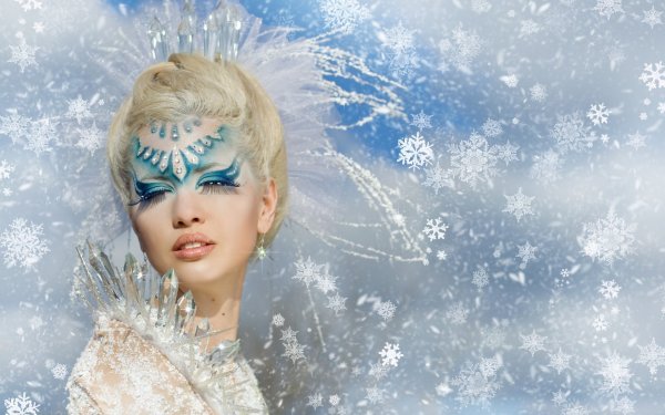 Макияж Снегурочки