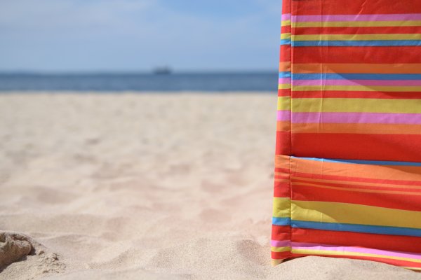 Летом на пляже