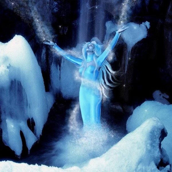 Снежная Королева льдинки