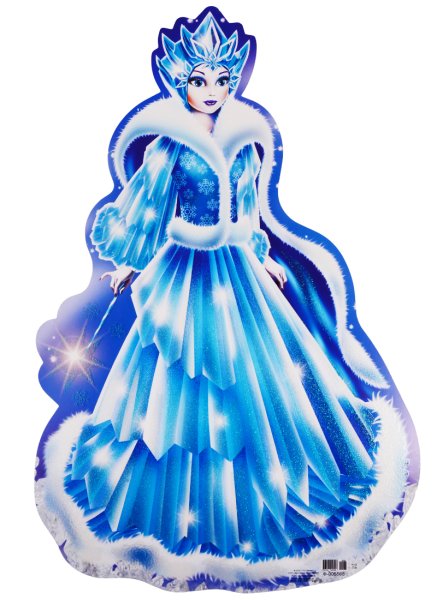 Сфера плакат вырубной Снежная Королева