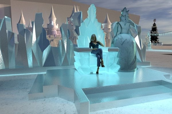 Тронный зал снежной королевы остров мечты