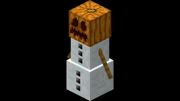 Снежный голем майнкрафт