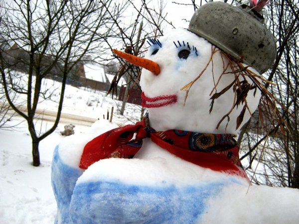 Забавный Снеговик