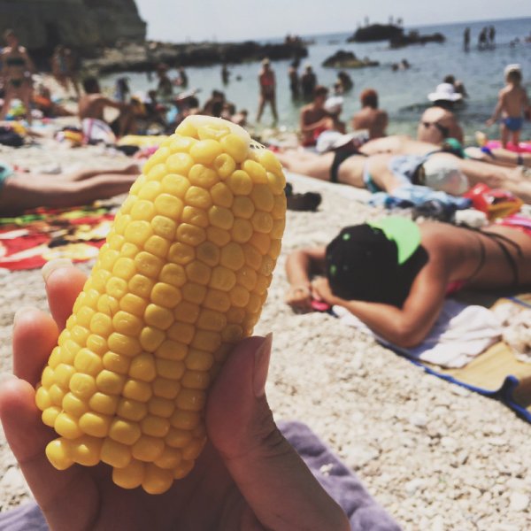 Чурчхела пахлава кукуруза горячая