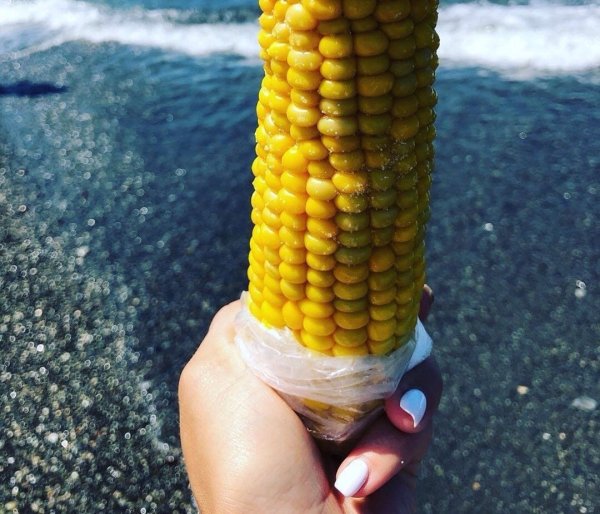 Девушка в кукурузе