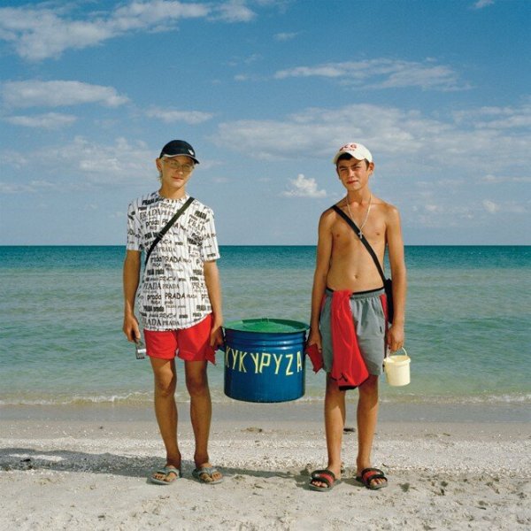 Продавец кукурузы на пляже