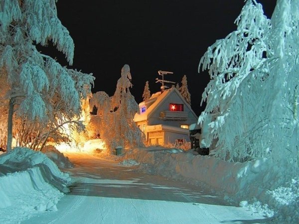 Зимняя сказка. Лапландия, Финляндия