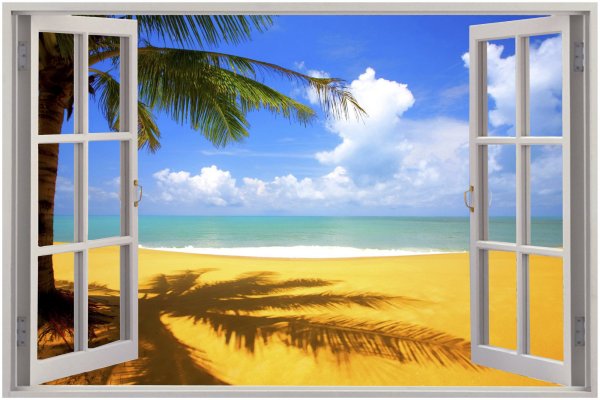 Окно с видом на море