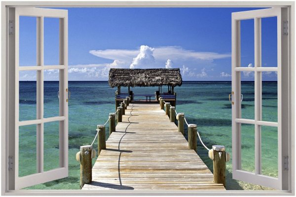 Окно на море