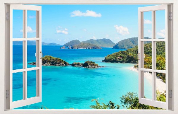 Вид из окна