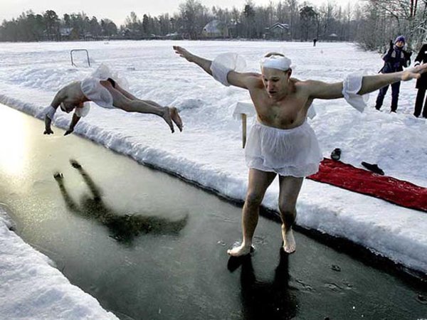 Зимние приколы
