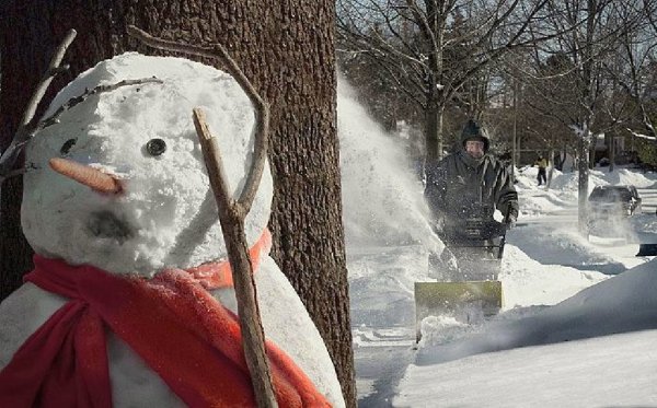Приколы про снег