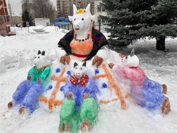 Постройки из снега