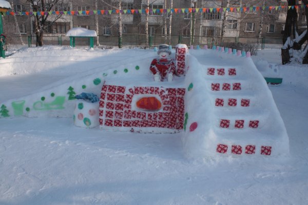 Снежные постройки