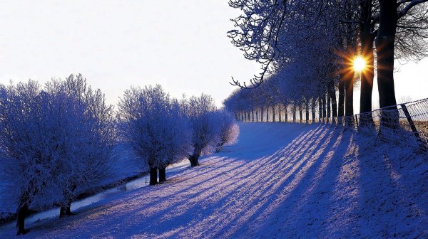 Зимние обои на рабочий стол