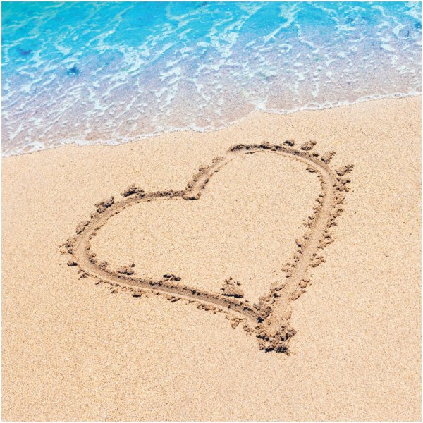 Сердце на песке