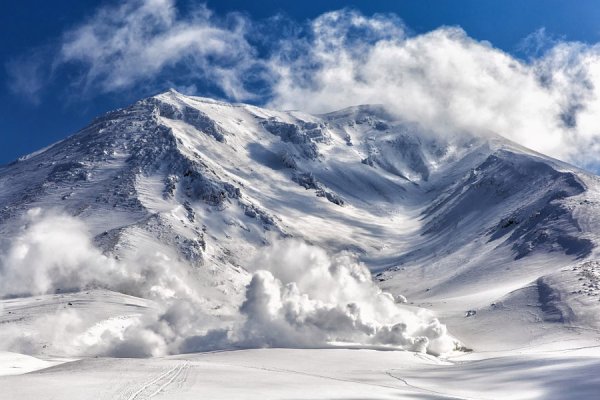 Красивая лавина