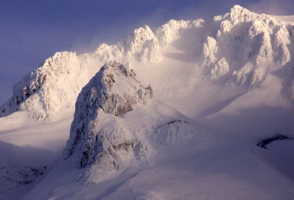 Метель в горах