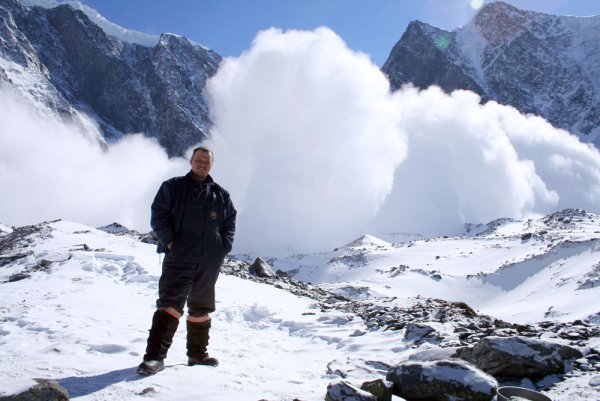 Лавина и человек