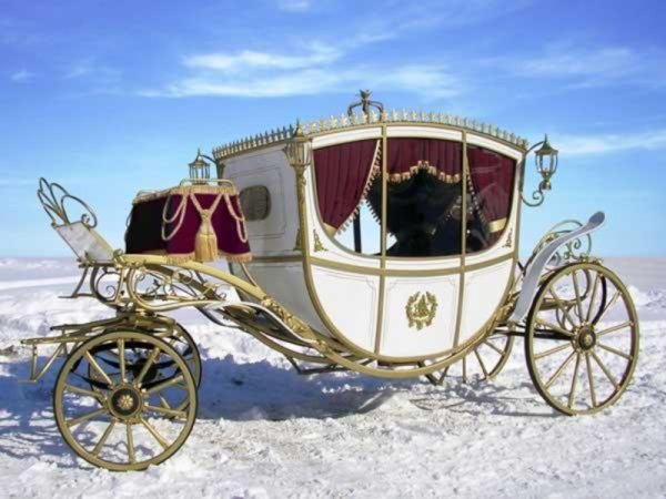 Упряжка с каретой