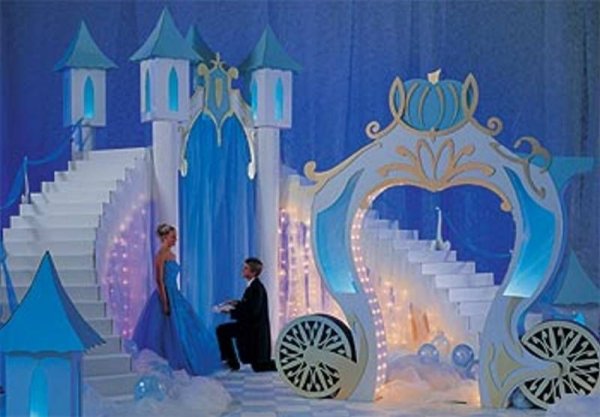 Золушка декорации