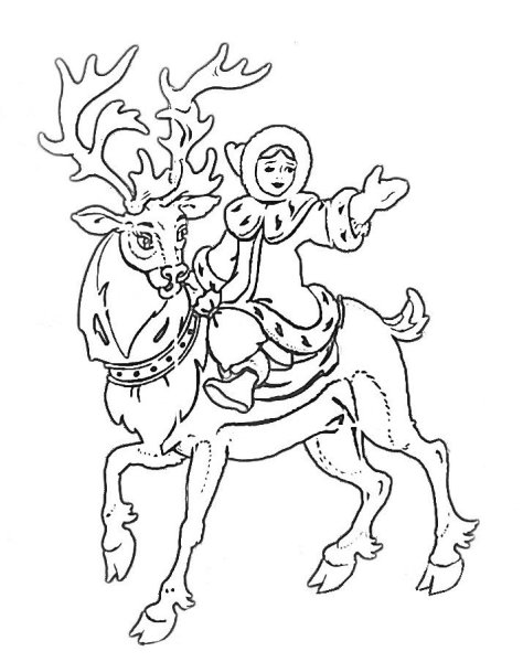 Вытынанки Снежная Королева