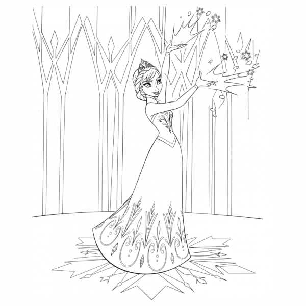 Вытанка Холодное сердце