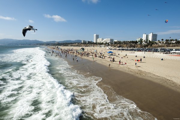 Santa Monica State Beach Санта-Моника