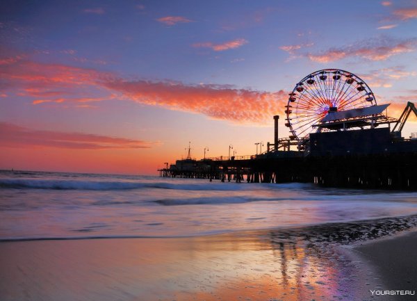 Пирс Санта Моника Лос Анджелес