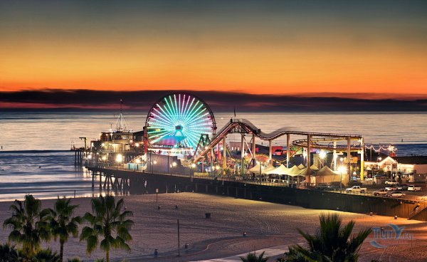 Санта Моника Бич Лос Анджелес