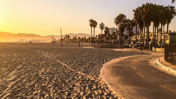 Лос Анджелес пляж Венис