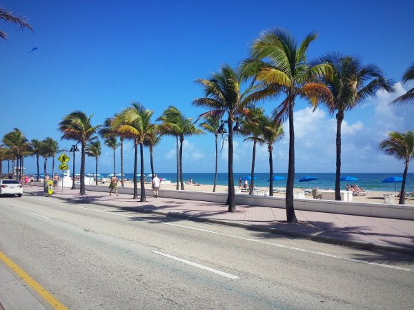 Пляж Майами Бич США